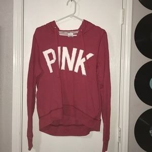 A Pink hoodie